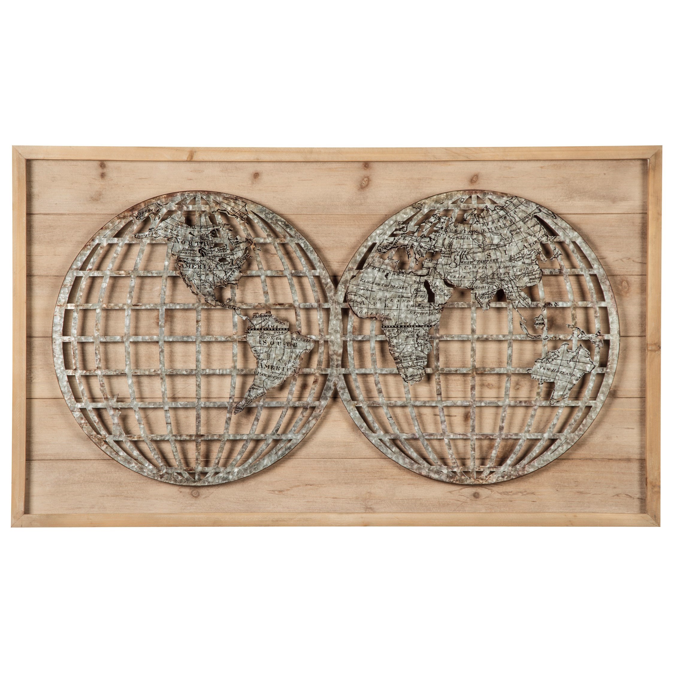 Signature Design by Ashley Wall Art Devonte Natural/Silver Wall Decor